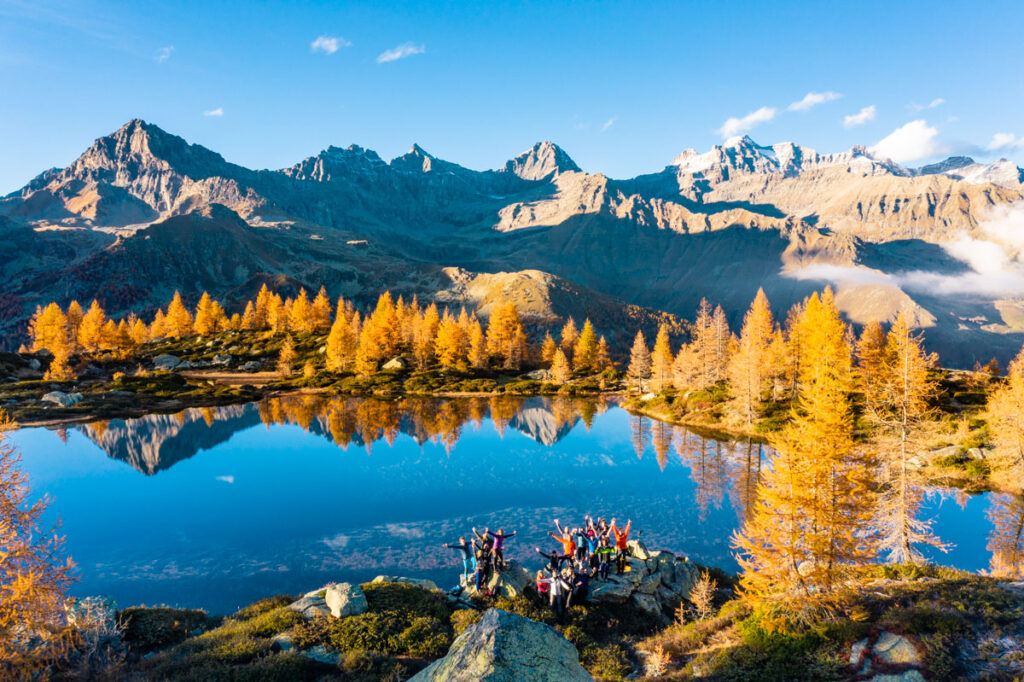 Tramonto ai Laghi di Bellagarda
